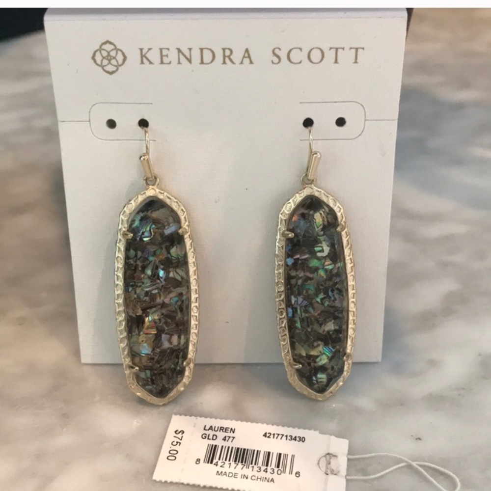Kendra Scott Bundle! Crushed abalone Lauren/Layden